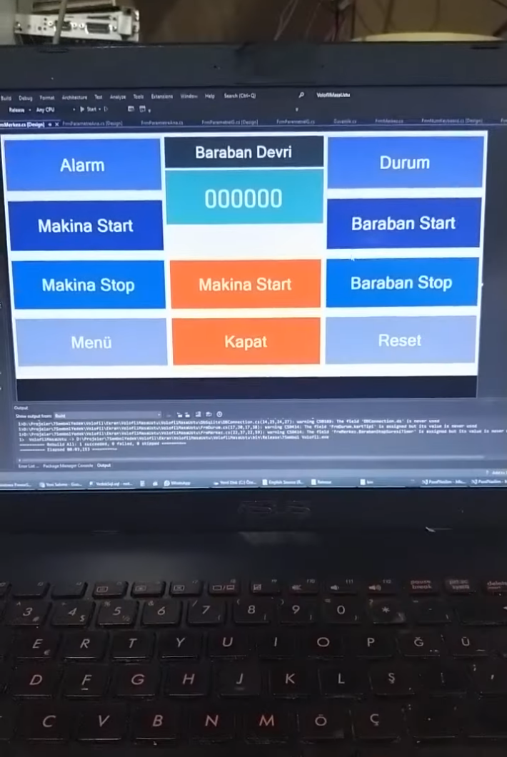 Volofil Kontrol Paneli Yazılımı
